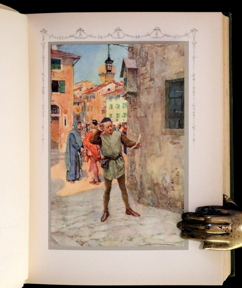 1912 Scarce First Edition - Romeo and Juliet illustrated by William Hatherell.