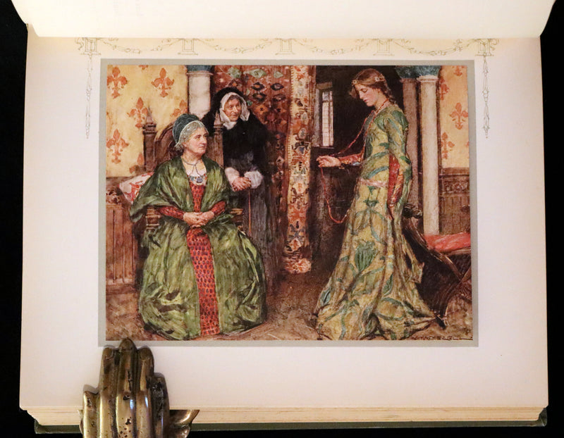 1912 Scarce First Edition - Romeo and Juliet illustrated by William Hatherell.