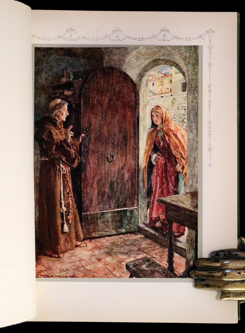 1912 Scarce First Edition - Romeo and Juliet illustrated by William Hatherell.