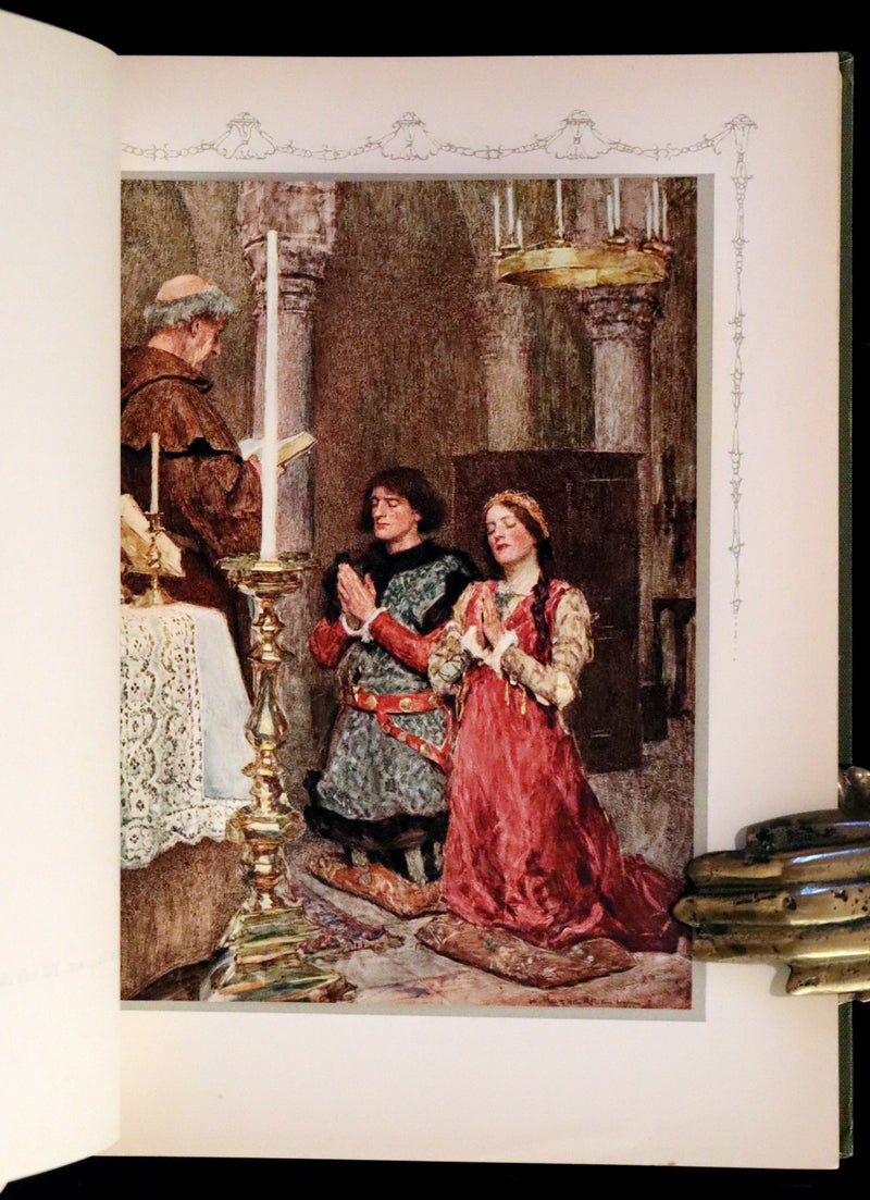 1912 Scarce First Edition - Romeo and Juliet illustrated by William Hatherell.