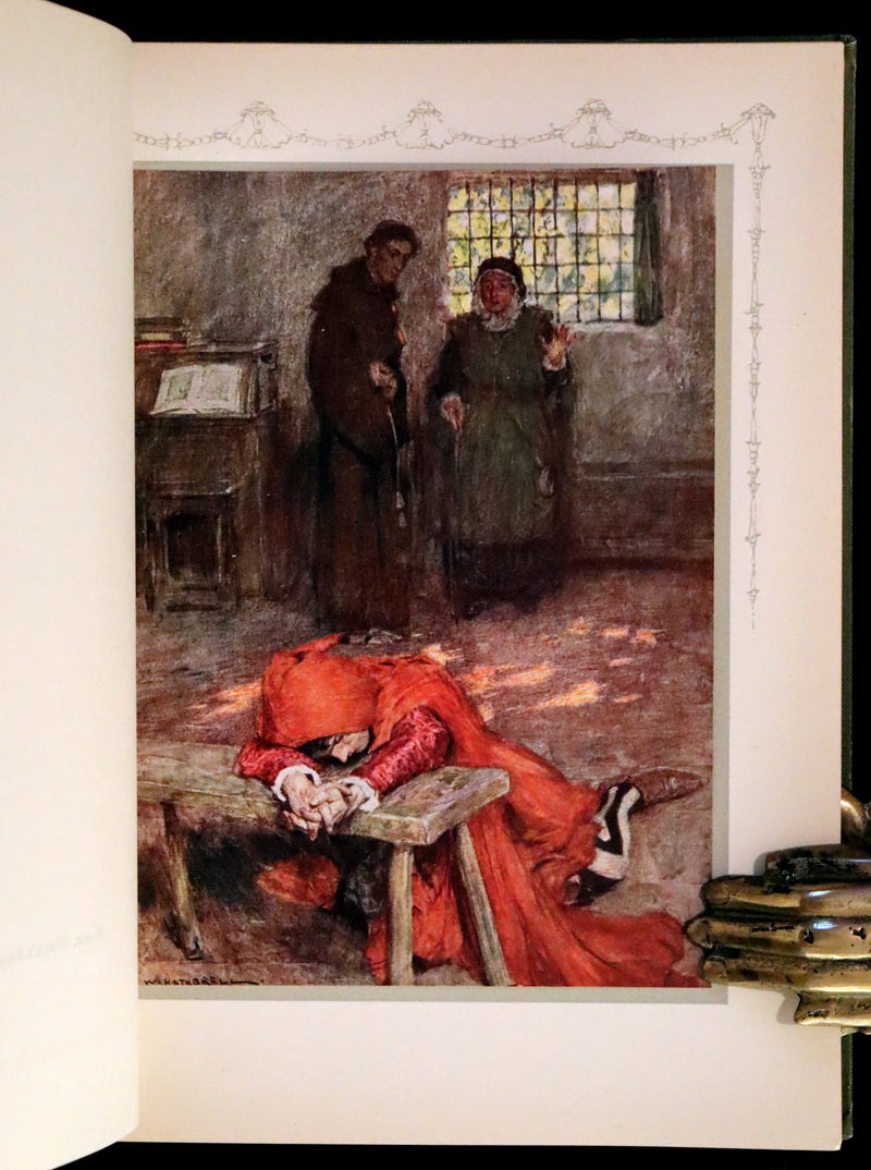1912 Scarce First Edition - Romeo and Juliet illustrated by William Hatherell.