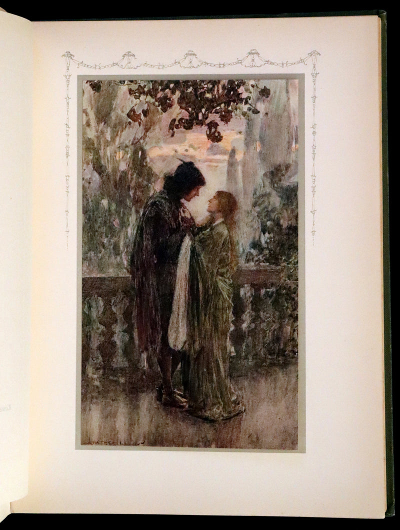 1912 Scarce First Edition - Romeo and Juliet illustrated by William Hatherell.