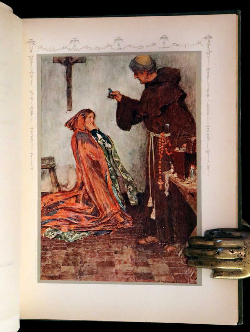 1912 Scarce First Edition - Romeo and Juliet illustrated by William Hatherell.