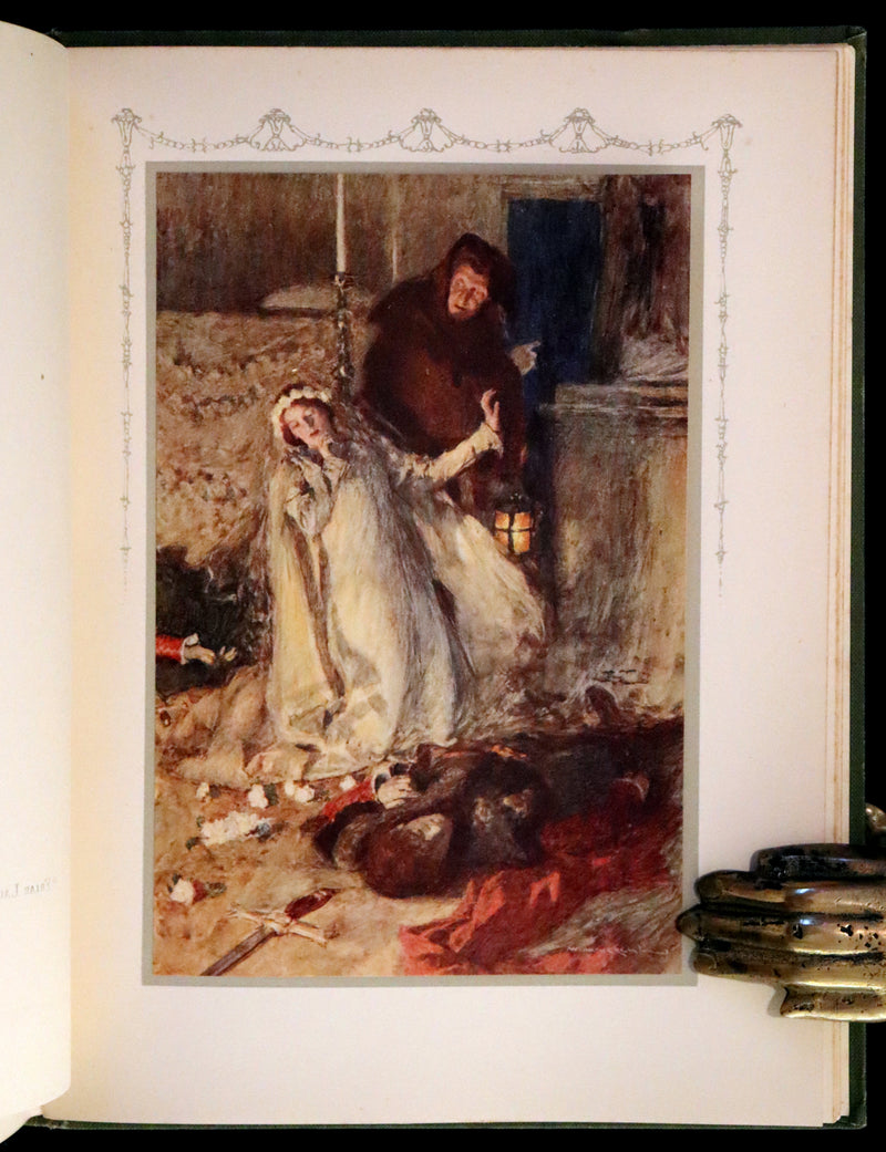 1912 Scarce First Edition - Romeo and Juliet illustrated by William Hatherell.