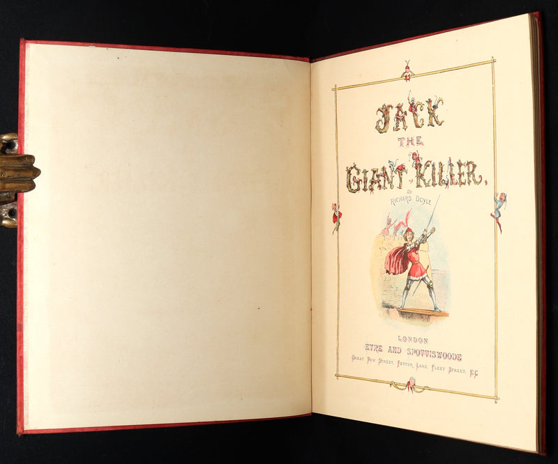 1888 Rare First Edition - Jack The Giant Killer illustrated by Richard Doyle