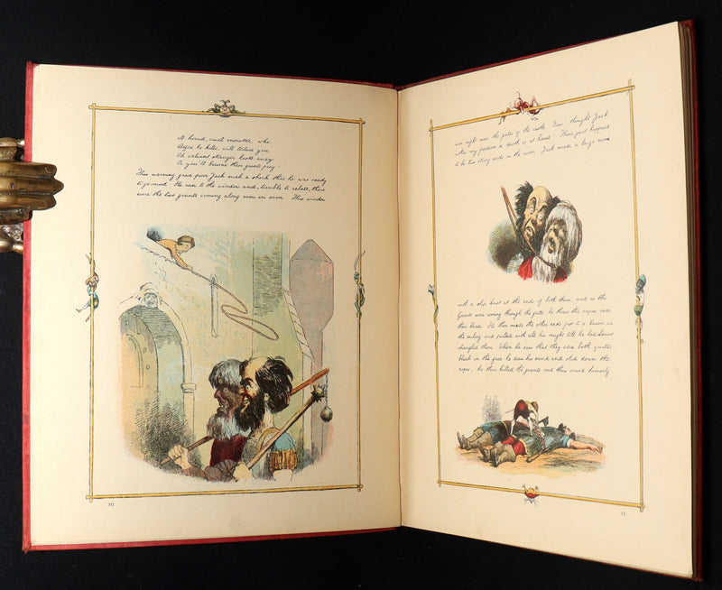 1888 Rare First Edition - Jack The Giant Killer illustrated by Richard Doyle