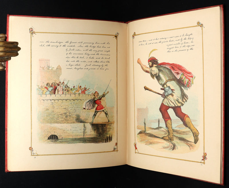 1888 Rare First Edition - Jack The Giant Killer illustrated by Richard Doyle