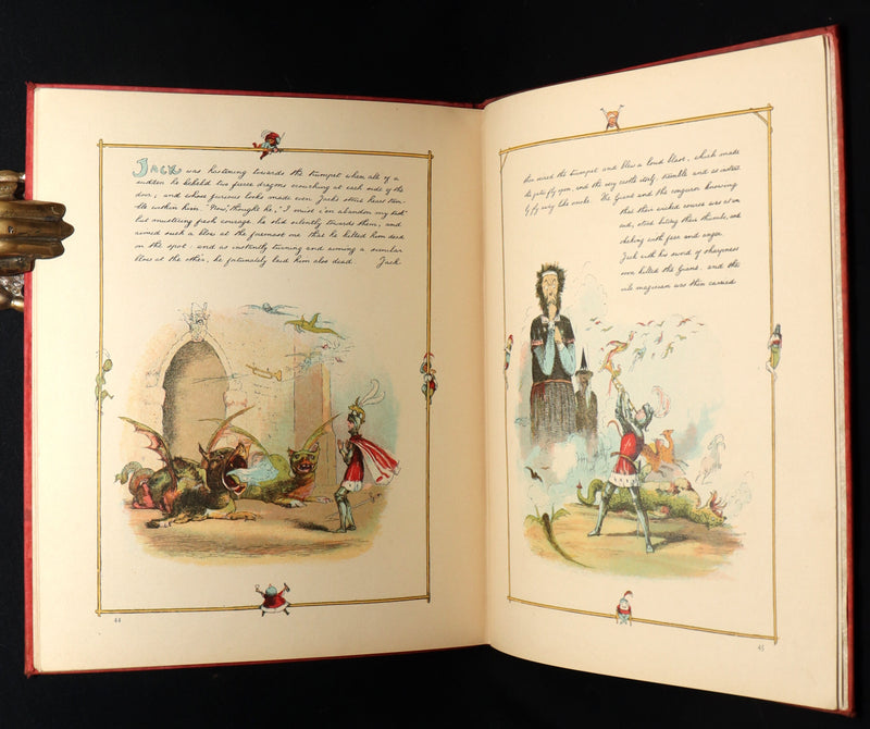 1888 Rare First Edition - Jack The Giant Killer illustrated by Richard Doyle
