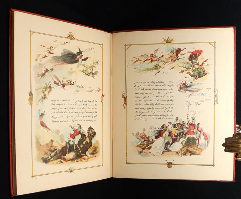1888 Rare First Edition - Jack The Giant Killer illustrated by Richard Doyle