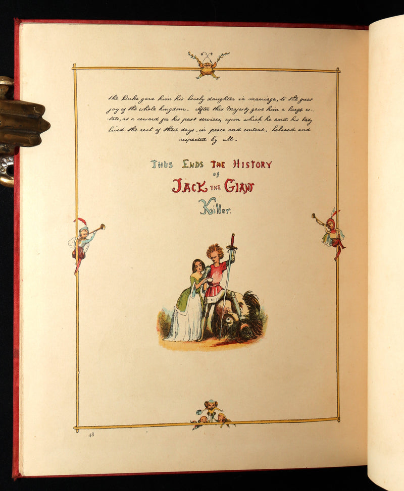 1888 Rare First Edition - Jack The Giant Killer illustrated by Richard Doyle