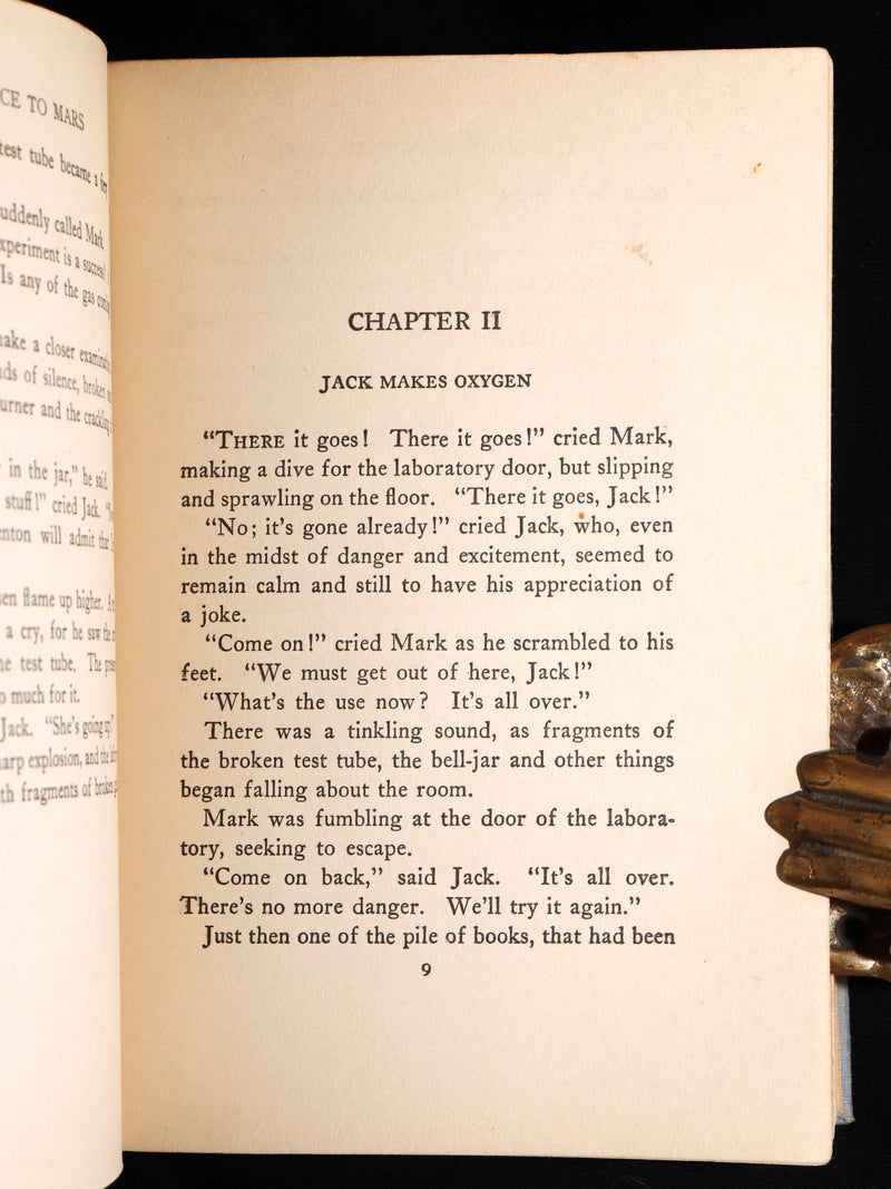 1910 First Edition - Through Space to Mars: Or The Longest Journey on Record