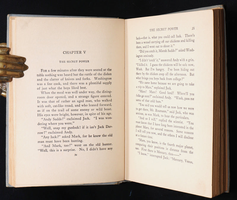 1910 First Edition - Through Space to Mars: Or The Longest Journey on Record