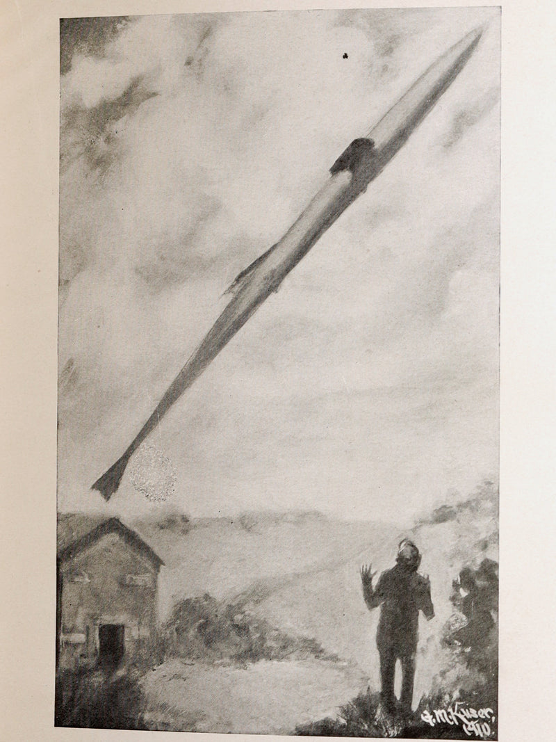 1910 First Edition - Through Space to Mars: Or The Longest Journey on Record