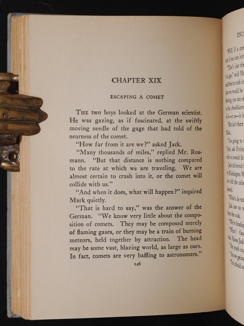 1910 First Edition - Through Space to Mars: Or The Longest Journey on Record