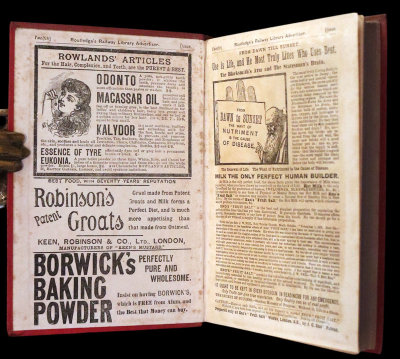 1894 Scarce Edition - WUTHERING HEIGHTS by Emily Brontë (Ellis Bell), And Agnes Grey by Anne Brontë (Acton Bell).