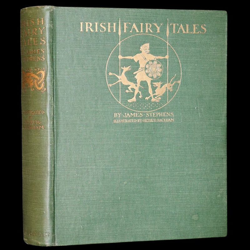 1920 Rare First Edition - Irish fairy Tales by James Stephens illustrated by Arthur Rackham.