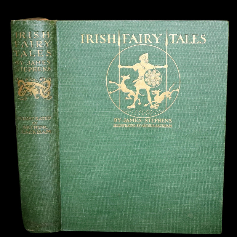 1920 Rare First Edition - Irish fairy Tales by James Stephens illustrated by Arthur Rackham.