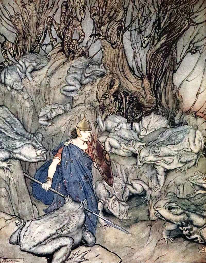 1920 Rare First Edition - Irish fairy Tales by James Stephens illustrated by Arthur Rackham.