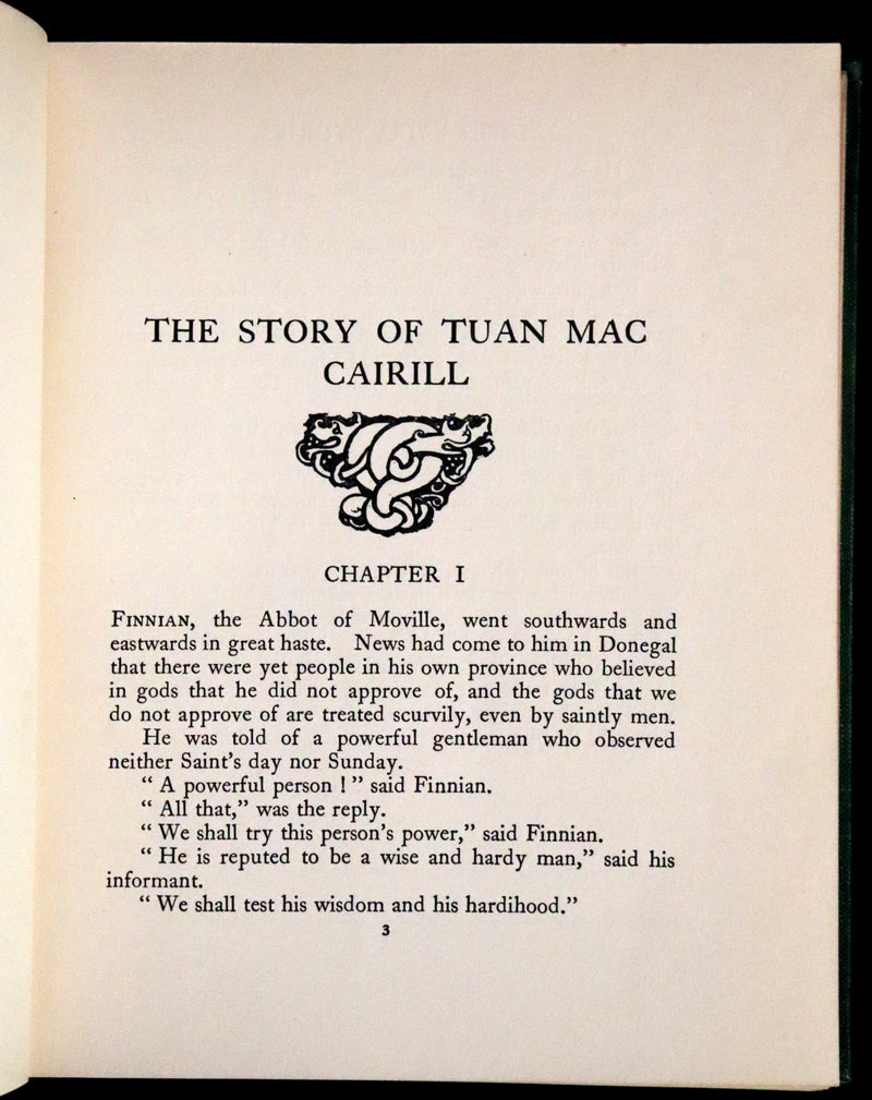 1920 Rare First Edition - Irish fairy Tales by James Stephens illustrated by Arthur Rackham.