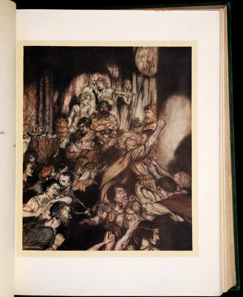 1920 Rare First Edition - Irish fairy Tales by James Stephens illustrated by Arthur Rackham.