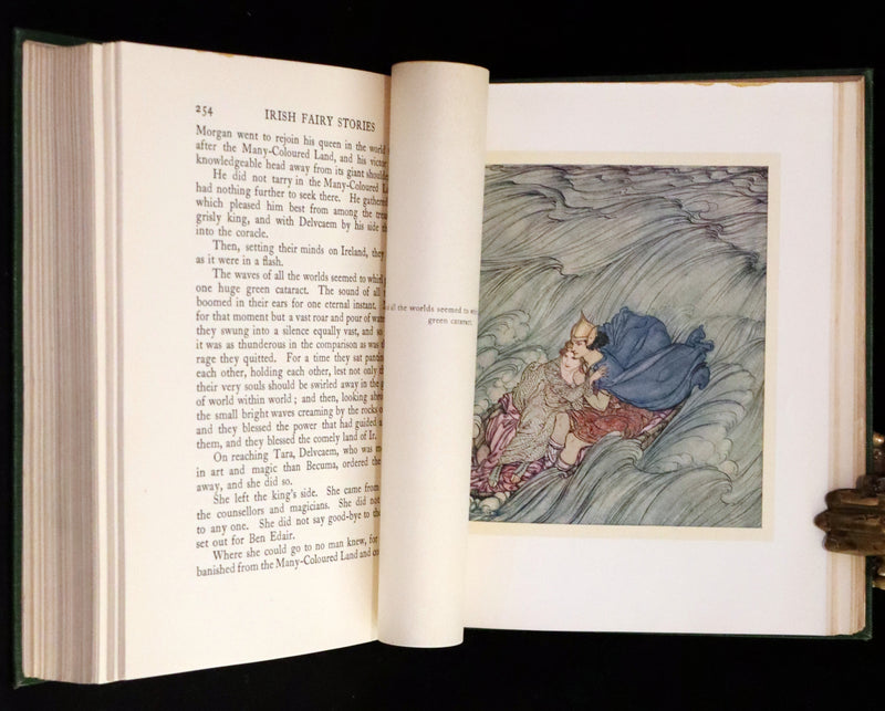1920 Rare First Edition - Irish fairy Tales by James Stephens illustrated by Arthur Rackham.