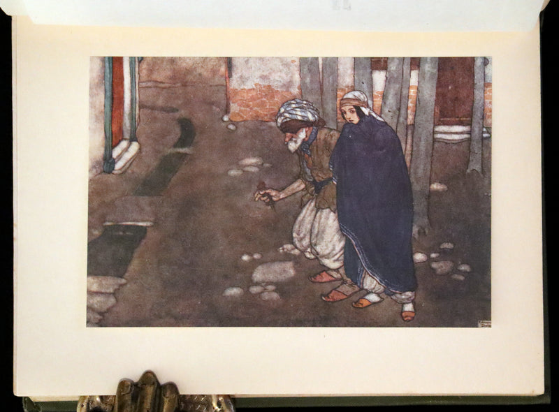 1919 Rare Binding - Stories from the Arabian Nights by Laurence Housman. Illustrated by Edmund Dulac.