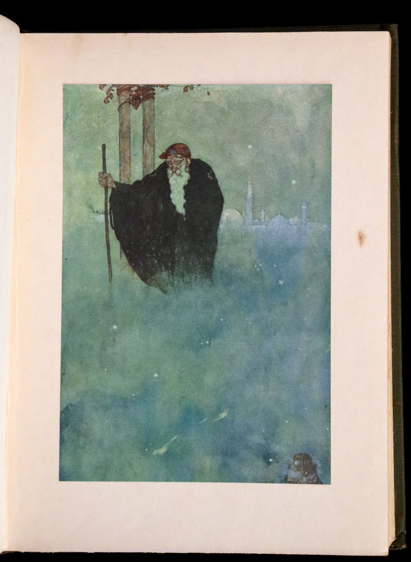 1919 Rare Binding - Stories from the Arabian Nights by Laurence Housman. Illustrated by Edmund Dulac.