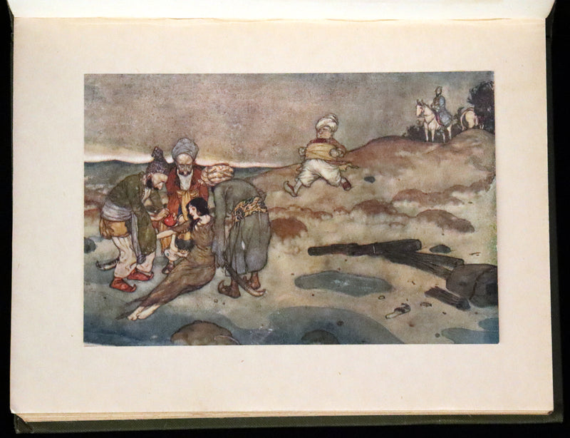 1919 Rare Binding - Stories from the Arabian Nights by Laurence Housman. Illustrated by Edmund Dulac.