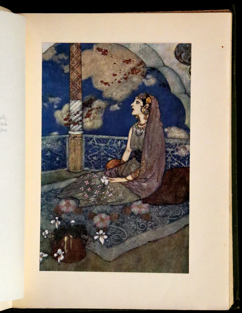 1919 Rare Binding - Stories from the Arabian Nights by Laurence Housman. Illustrated by Edmund Dulac.