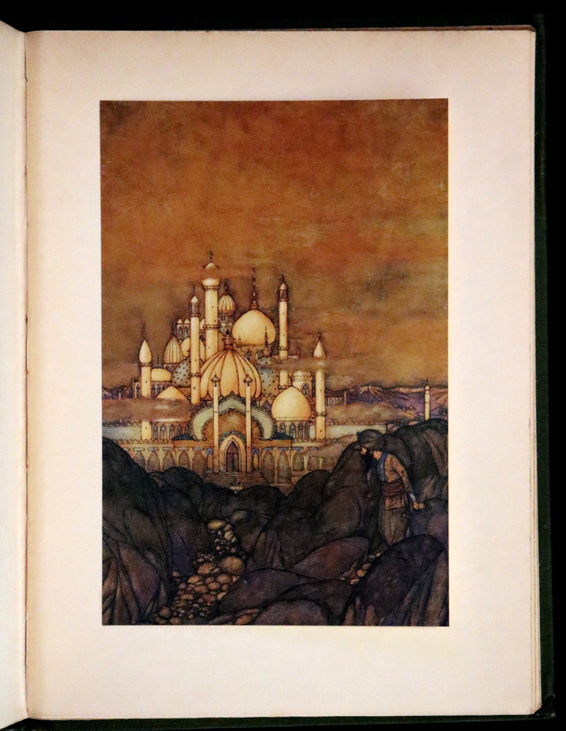 1919 Rare Binding - Stories from the Arabian Nights by Laurence Housman. Illustrated by Edmund Dulac.