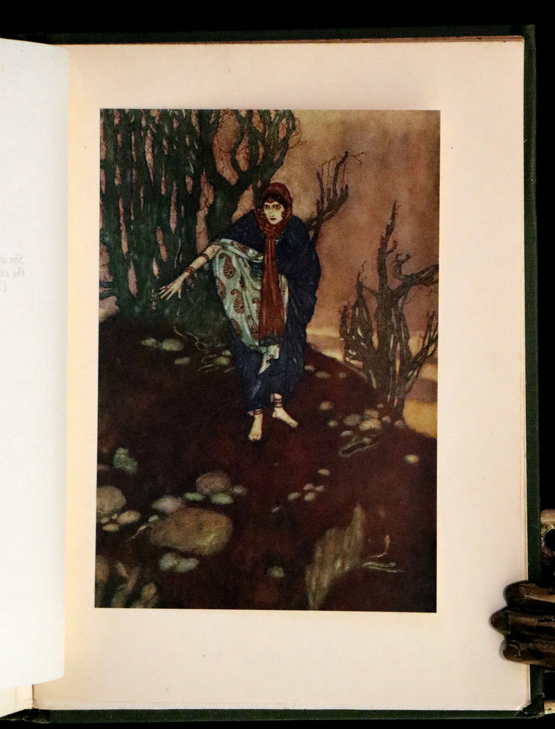 1919 Rare Binding - Stories from the Arabian Nights by Laurence Housman. Illustrated by Edmund Dulac.