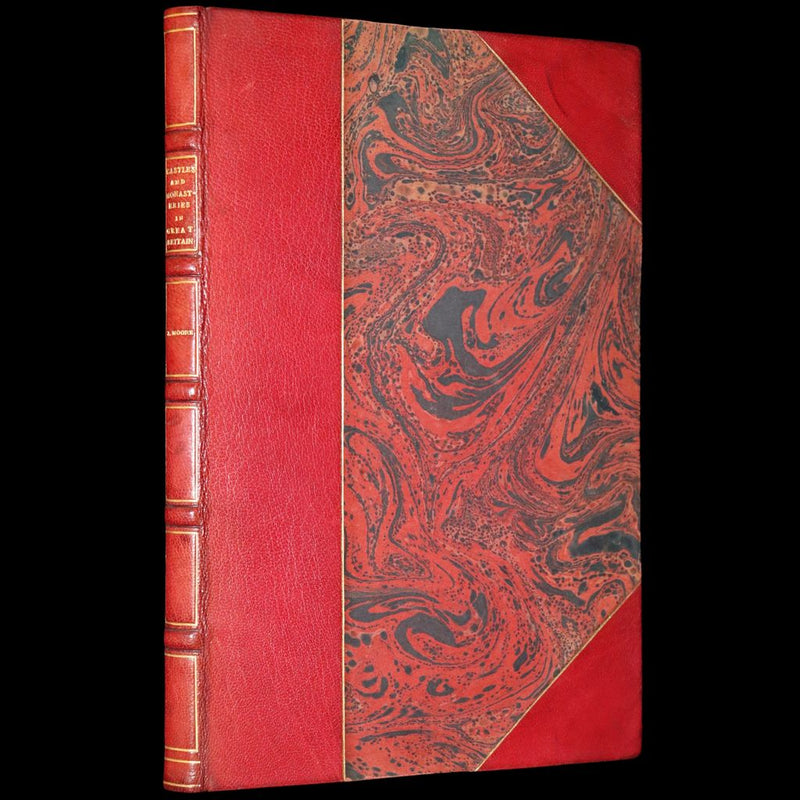 1798 Scarce First Edition bound by Sangorski and Sutcliffe - A List of the Principal Castles and Monasteries in Great Britain.