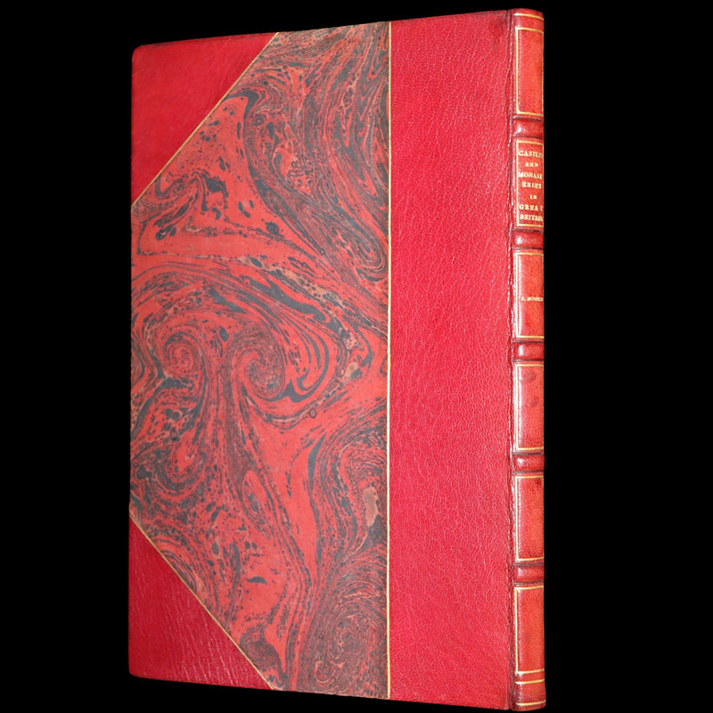 1798 Scarce First Edition bound by Sangorski and Sutcliffe - A List of the Principal Castles and Monasteries in Great Britain.