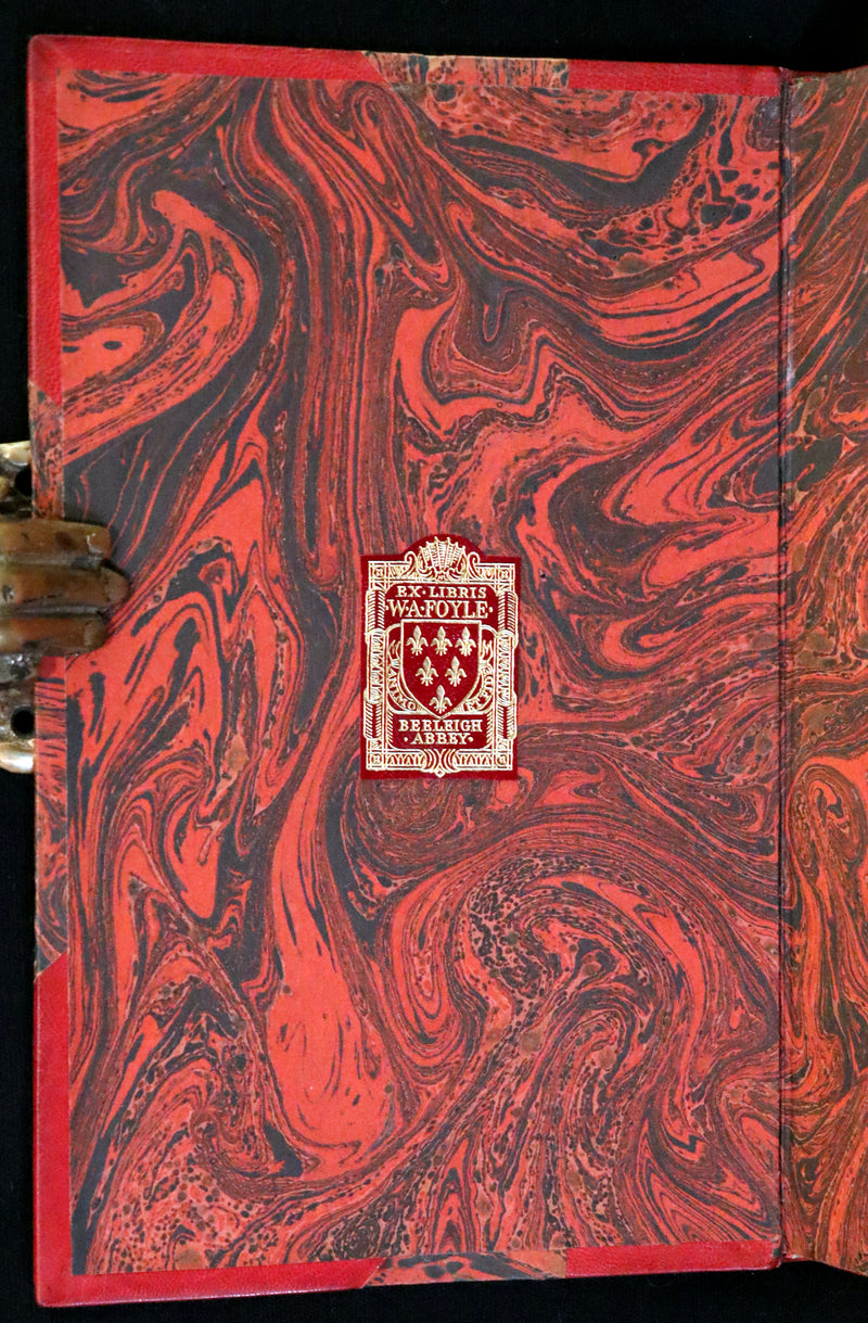 1798 Scarce First Edition bound by Sangorski and Sutcliffe - A List of the Principal Castles and Monasteries in Great Britain.