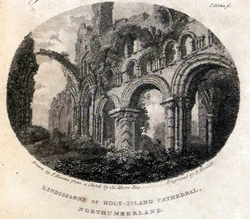 1798 Scarce First Edition bound by Sangorski and Sutcliffe - A List of the Principal Castles and Monasteries in Great Britain.