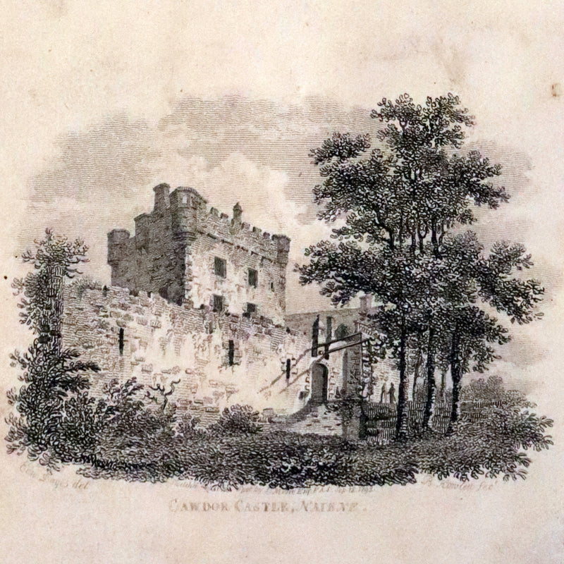 1798 Scarce First Edition bound by Sangorski and Sutcliffe - A List of the Principal Castles and Monasteries in Great Britain.