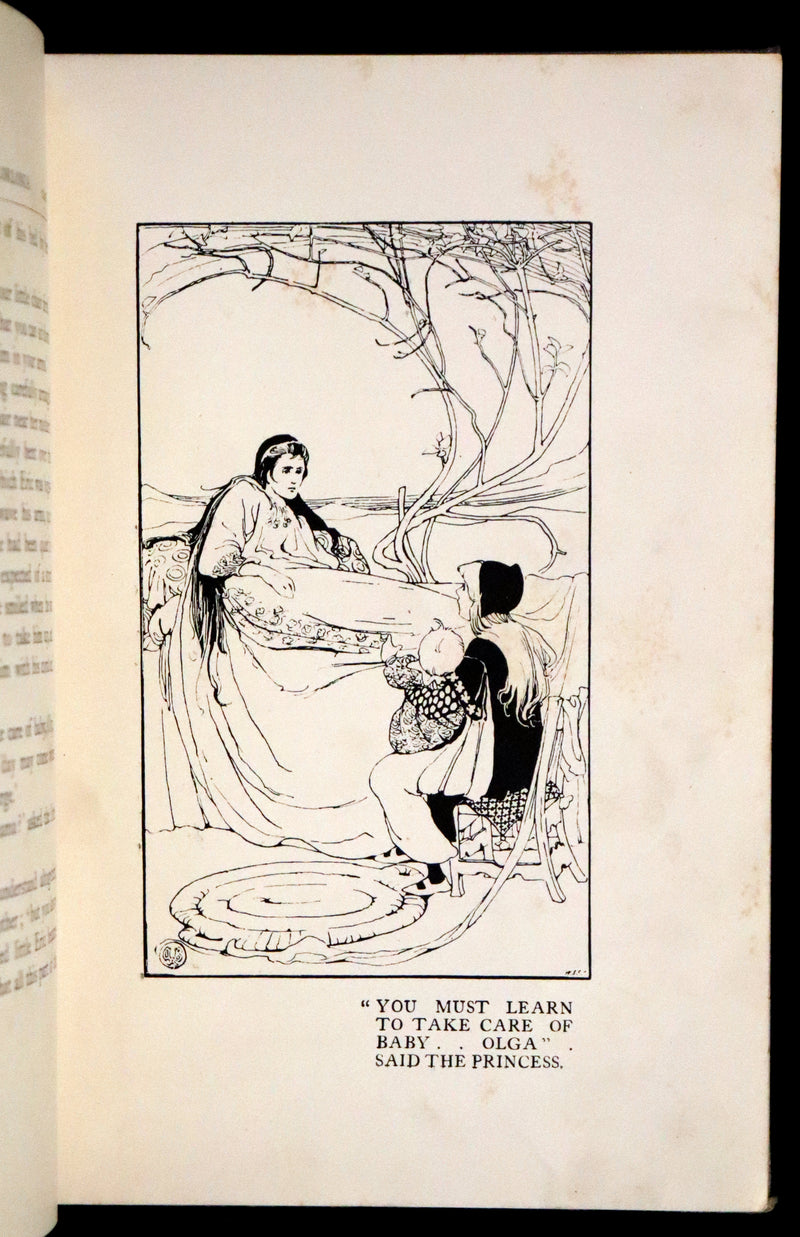1895 Rare 1stED - Eric Prince of Lorlonia. Fairy Tale of Chivalry illustrated by Alice B. Woodward.