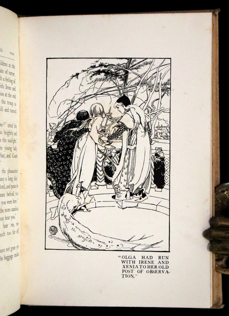 1895 Rare 1stED - Eric Prince of Lorlonia. Fairy Tale of Chivalry illustrated by Alice B. Woodward.