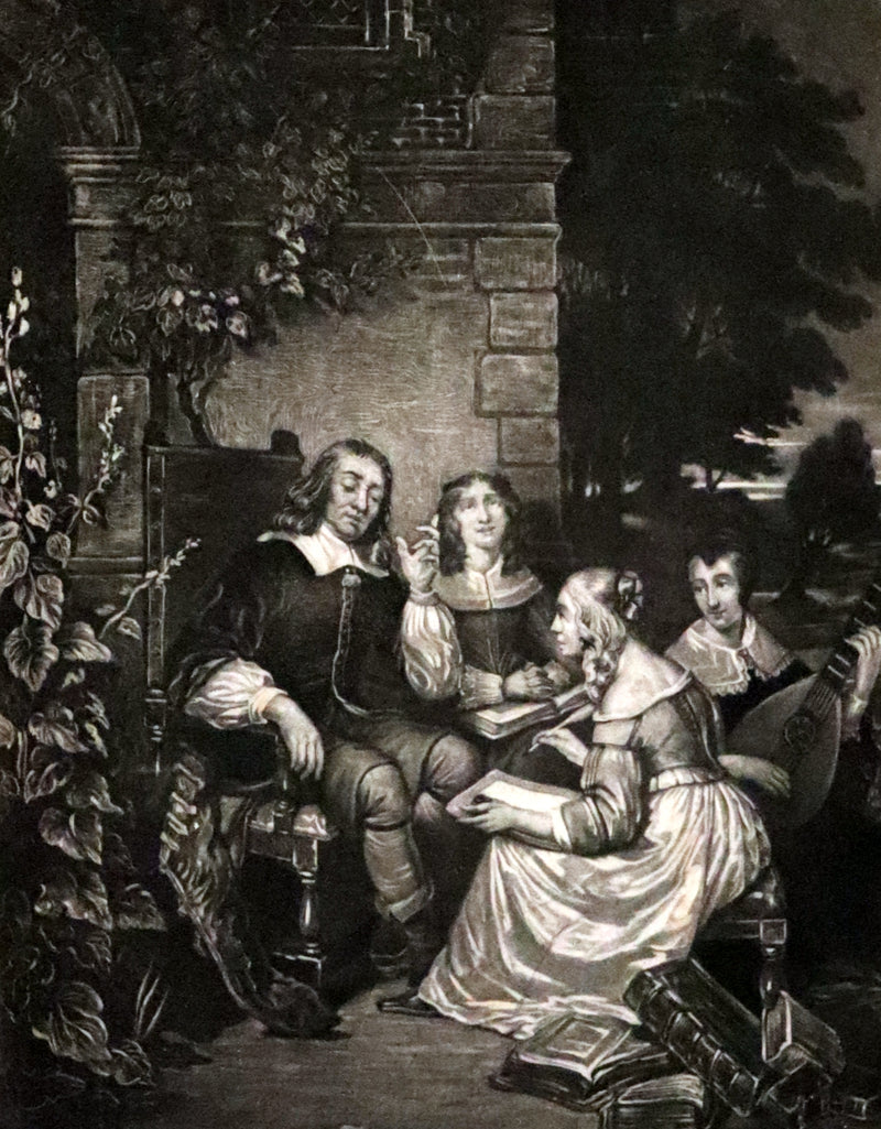 1880 Rare Victorian Book ~ The Poetical Works of John Milton. The Paradise Lost, Paradise Regained, etc. Illustrated.