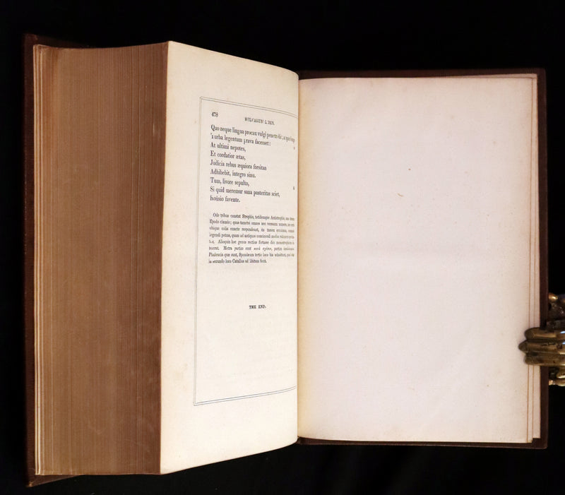 1880 Rare Victorian Book ~ The Poetical Works of John Milton. The Paradise Lost, Paradise Regained, etc. Illustrated.