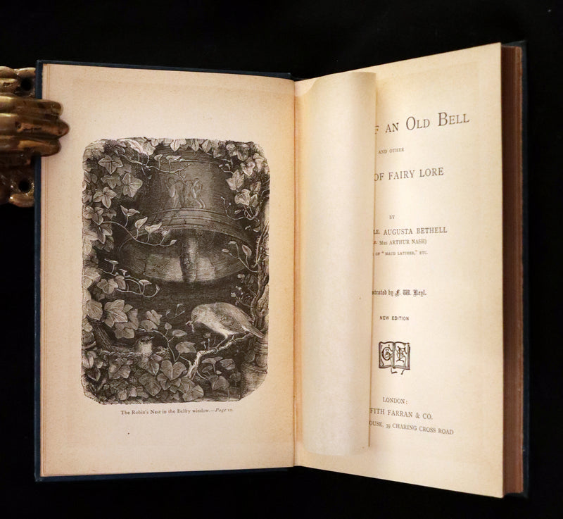 1890 Scarce book - Echoes of an Old Bell And Other Tales of Fairy Lore by Augusta Bethell.