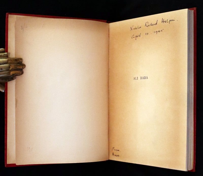 1911 First Edition - Ali Baba and Other Stories from the Arabian Nights by Laurence Housman. Illustrated by Edmund Dulac.