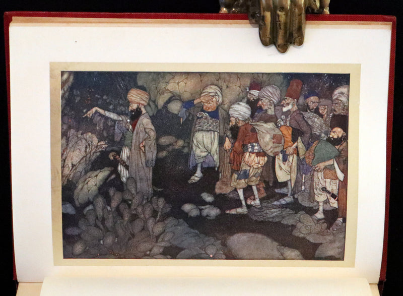 1911 First Edition - Ali Baba and Other Stories from the Arabian Nights by Laurence Housman. Illustrated by Edmund Dulac.