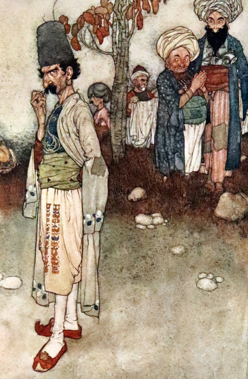 1911 First Edition - Ali Baba and Other Stories from the Arabian Nights by Laurence Housman. Illustrated by Edmund Dulac.