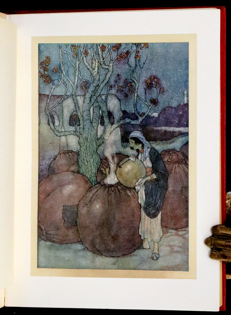 1911 First Edition - Ali Baba and Other Stories from the Arabian Nights by Laurence Housman. Illustrated by Edmund Dulac.