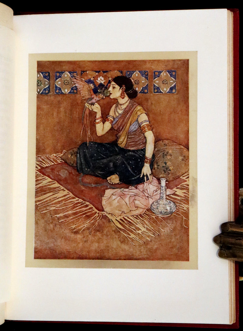 1911 First Edition - Ali Baba and Other Stories from the Arabian Nights by Laurence Housman. Illustrated by Edmund Dulac.