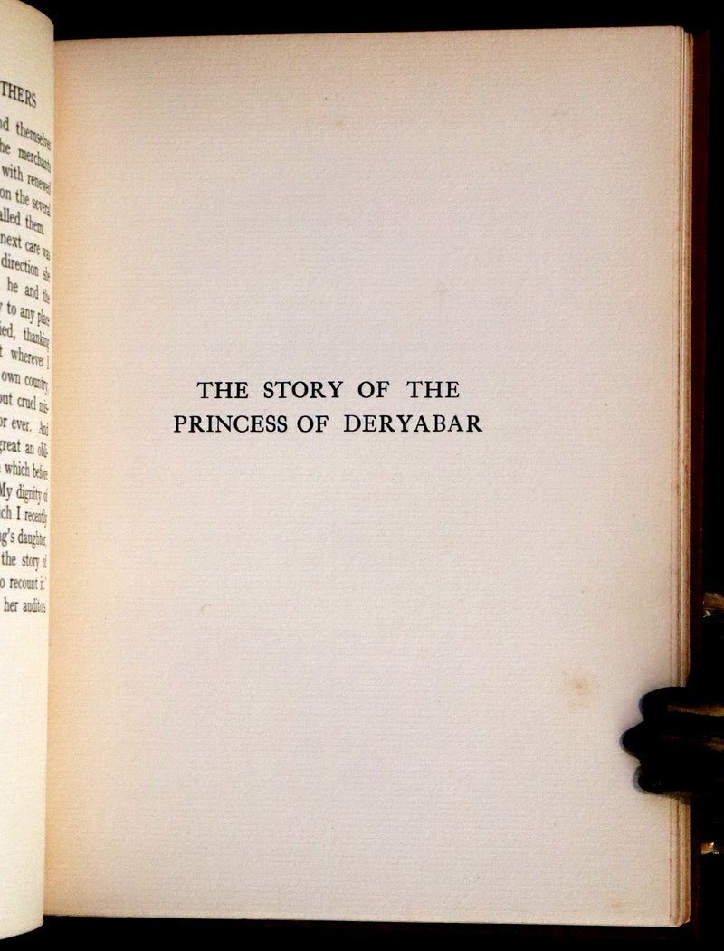 1911 First Edition - Ali Baba and Other Stories from the Arabian Nights by Laurence Housman. Illustrated by Edmund Dulac.