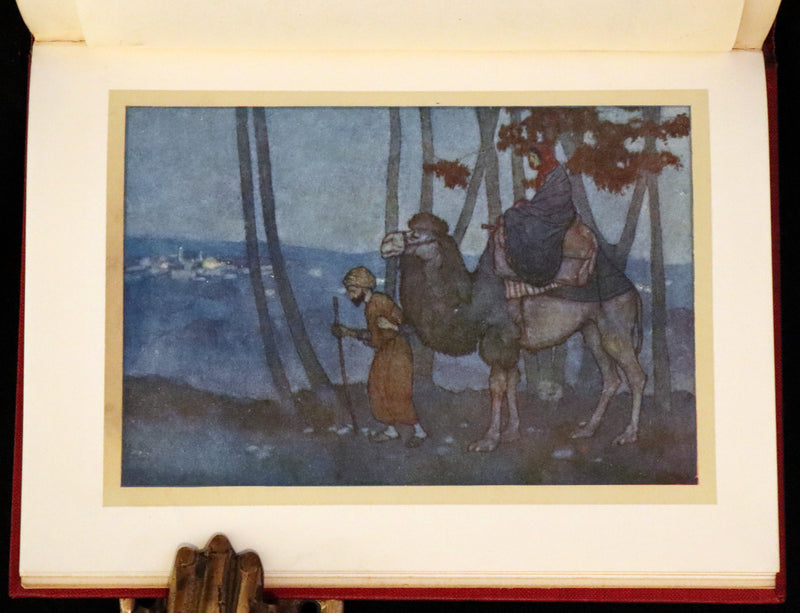 1911 First Edition - Ali Baba and Other Stories from the Arabian Nights by Laurence Housman. Illustrated by Edmund Dulac.
