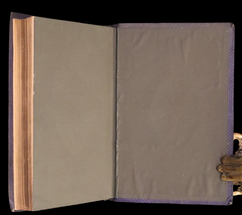 1863 Rare Book ~ Lady of the Lake by Sir Walter Scott, Illustrated by Birket Foster and John Gilbert.