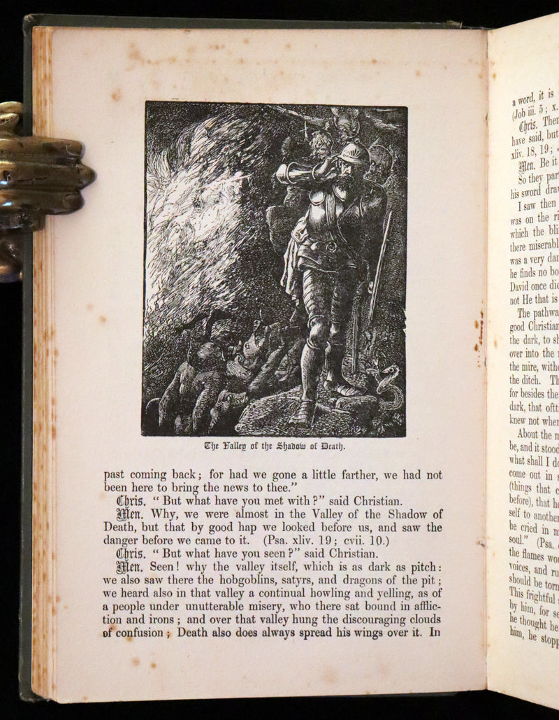 1895 Scarce variant Binding - The Pilgrim's Progress by John Bunyan. Illustrated.